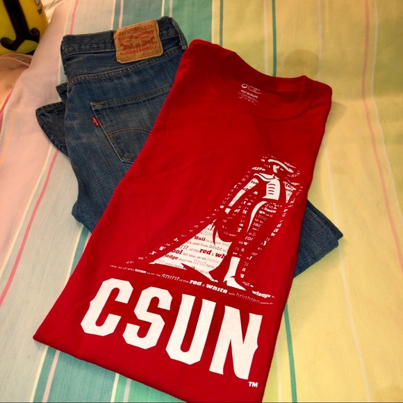 T SHIRT CSUN  2XL T-Shirt EUC - Picture 2 of 7